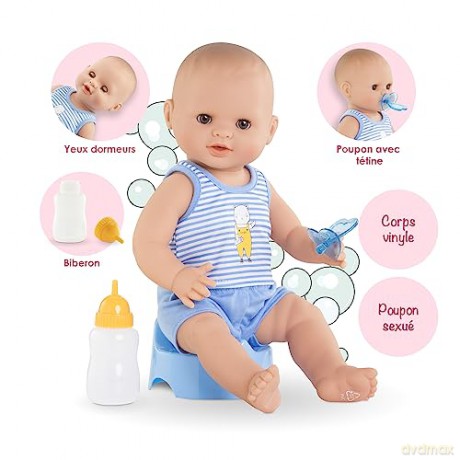 Corolle - Drink-and-Wet Boy Doll - Paul - 36 cm (9000130410)