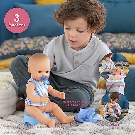 Corolle - Drink-and-Wet Boy Doll - Paul - 36 cm (9000130410)