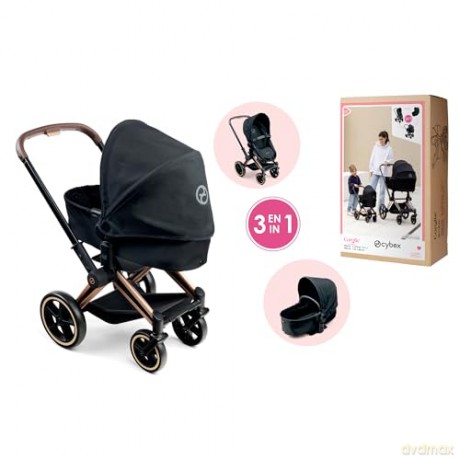 Corolle - MGP 14/17 Cybex-3in1 Pram - BLK (9000142070)