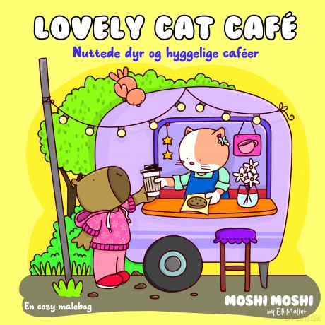 Cozy Coloring - Moshi Moshi: Lovely Cat Caf