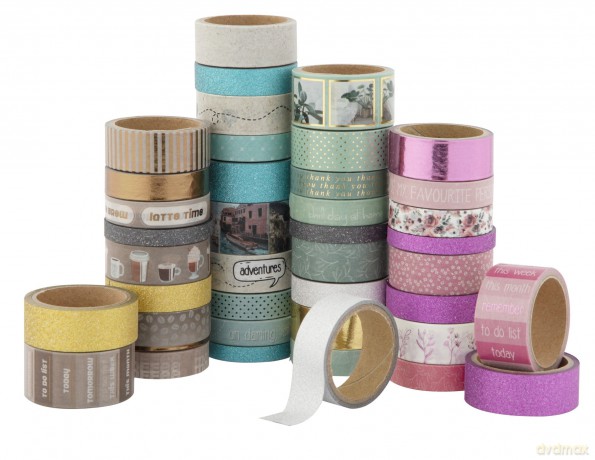 Craft ID - Washi tape 3m (40 pcs) (CR3000)