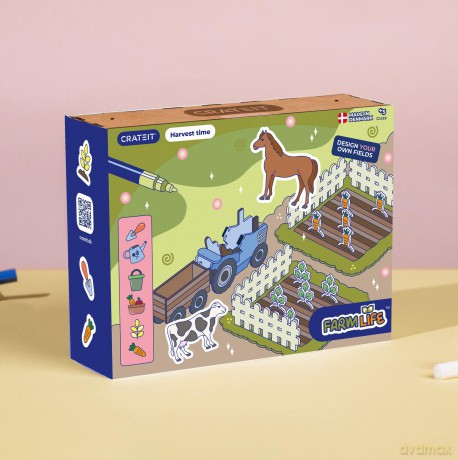 CrateIT - The Farm - Wooden Toy - Harvest Time (CR-C1119)