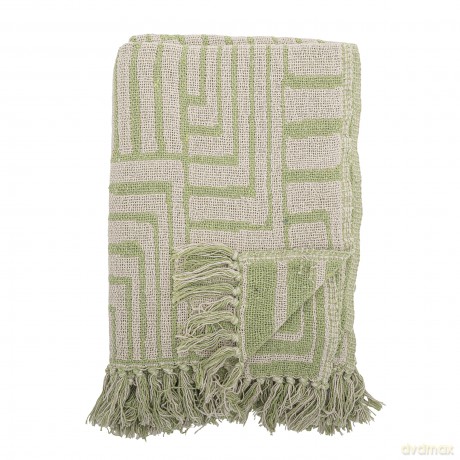 Creative Collection - Velva Throw - Green - Recycled Cotton