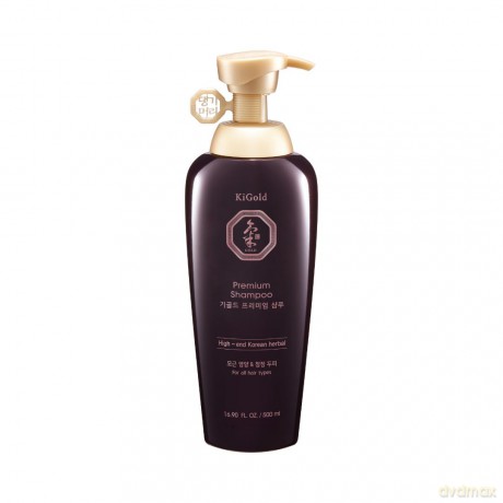 Daeng Gi Meo Ri - Ki Gold Premium Shampoo - Subtle, Earthy Hue - 500 ml