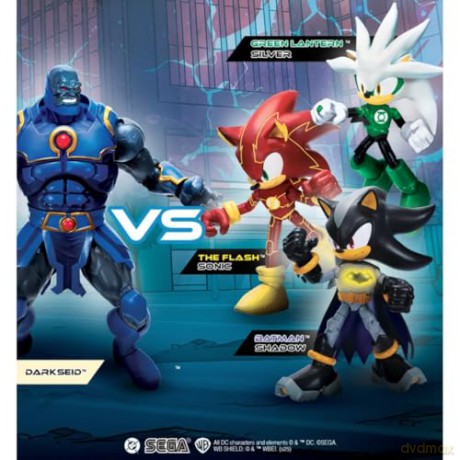DC x Sonic the Hedgehog - Figure 5 Power vs Speed 4-pack (429094) [FIGURKA]