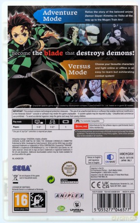 Demon Slayer -Kimetsu no Yaiba- The Hinokami Chronicles [GRA SWITCH]