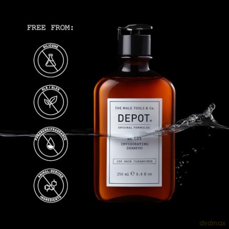 Depot - No. 105 Invigorating Shampoo - 250 ml