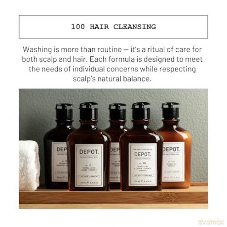 Depot - No. 105 Invigorating Shampoo - 250 ml