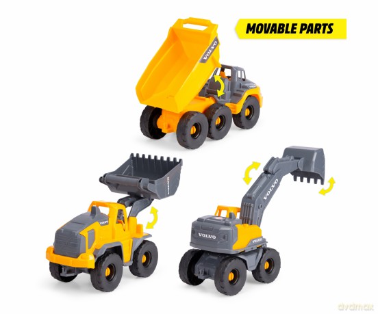 Dickie Toys - Volvo On Site Work Force (203725007)