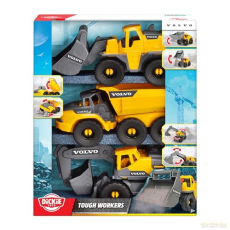 Dickie Toys - Volvo On Site Work Force (203725007)
