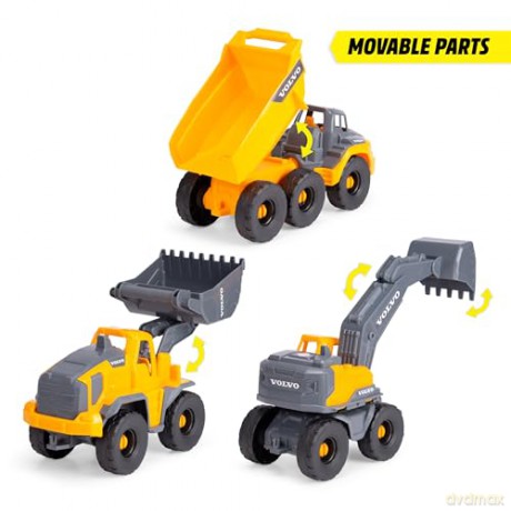 Dickie Toys - Volvo On Site Work Force (203725007)