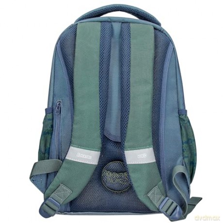 Dino World - Adventure World School Backpack With Snake - Deep Blue-Green