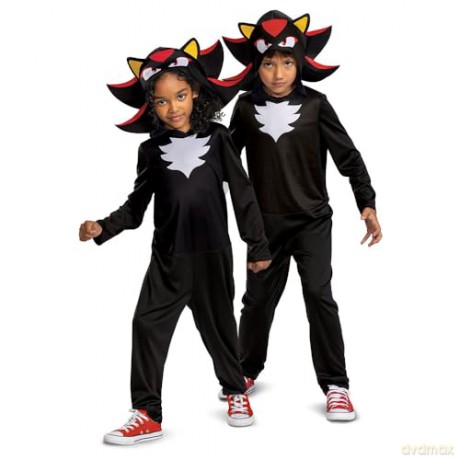 Disguise - Sonic Movie Fancy Dress - Shadow (128 cm)