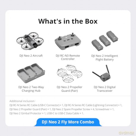 DJI - Neo 2 Fly More Combo