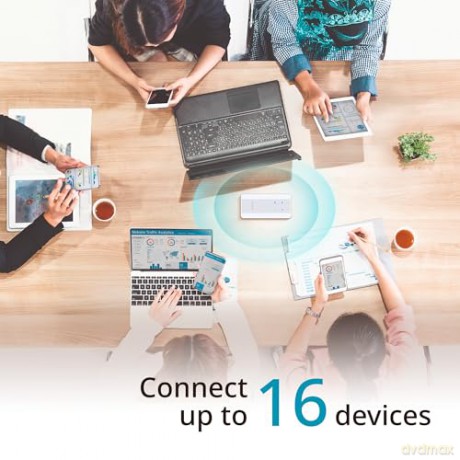 D-Link - 5G NR AX1800 Wi-Fi 6 Mobile Hotspot F518