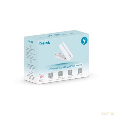 D-Link - BE6500 Wi-Fi 7 USB Adapter