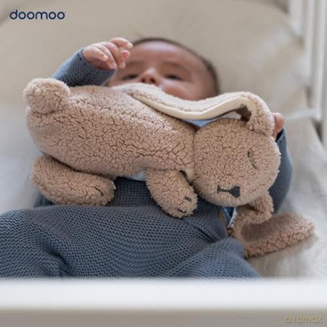 Doomoo - Heating Pad Soft Toy Bunny - Taupe
