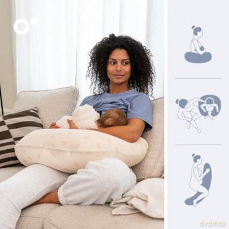 Doomoo - Maternity & Nursing Pillow 2-in-1 - Latte