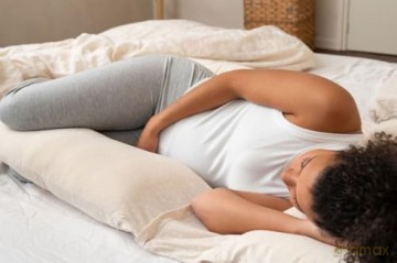 Doomoo - Maternity Pillow Maxi - Flower Sand