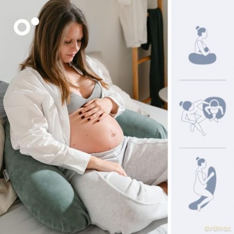 Doomoo - Nursing & Maternity Pillow - Corduroy Khaki