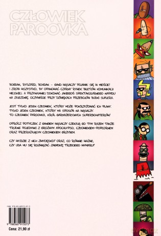Człowiek-Paroovka - 2. Dorysuj mu wąsy - Marek Lachowicz [KOMIKS]