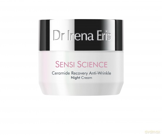 Krem przeciwstarzeniowy do twarzy Dr Irena Eris - Sensi Science Ceramide Recovery Anti-Wrinkle Night Cream - 50 ml