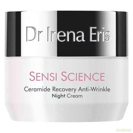 Krem przeciwstarzeniowy do twarzy Dr Irena Eris - Sensi Science Ceramide Recovery Anti-Wrinkle Night Cream - 50 ml