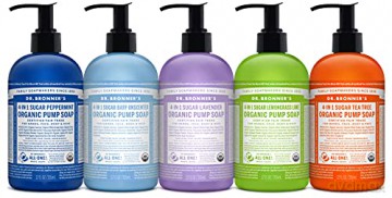 Dr. Bronner's - Organic Sugar Soap Peppermint 355 ml