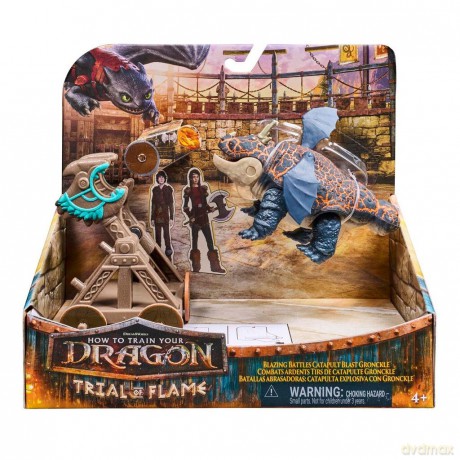Dragons - Blazing Battle - Gronckle vs Catapult [FIGURKA]