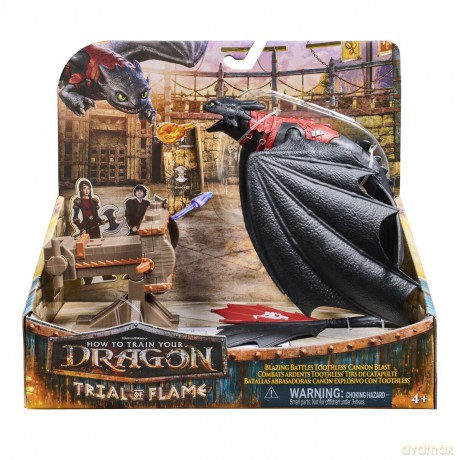 Dragons - Blazing Battle - Toothless vs Ballista [FIGURKA]
