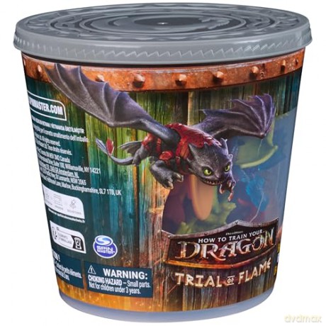 Dragons - Small Bucket of Dragons Collectibles Asst. (6075546) [FIGURKA]