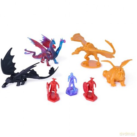 Dragons - Small Bucket of Dragons Collectibles Asst. (6075546) [FIGURKA]