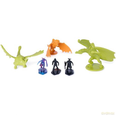 Dragons - Small Bucket of Dragons Collectibles Asst. (6075546) [FIGURKA]