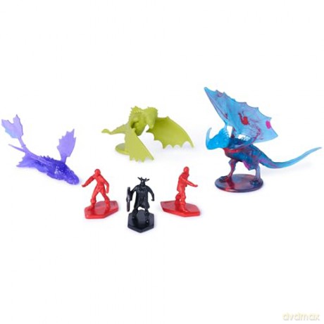 Dragons - Small Bucket of Dragons Collectibles Asst. (6075546) [FIGURKA]