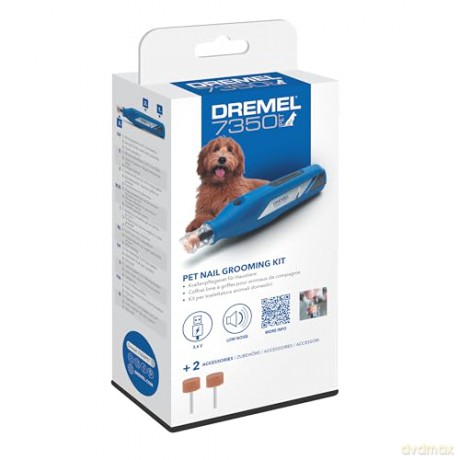 Szlifierka akumulatorowa Dremel - Pet Nail Care Kit 7350 -12000Rpm