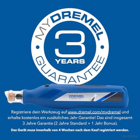 Szlifierka akumulatorowa Dremel - Pet Nail Care Kit 7350 -12000Rpm