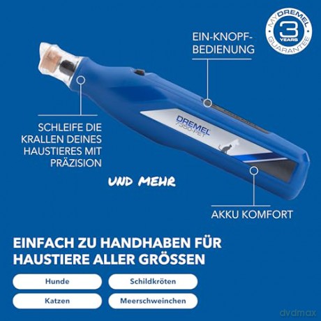 Szlifierka akumulatorowa Dremel - Pet Nail Care Kit 7350 -12000Rpm