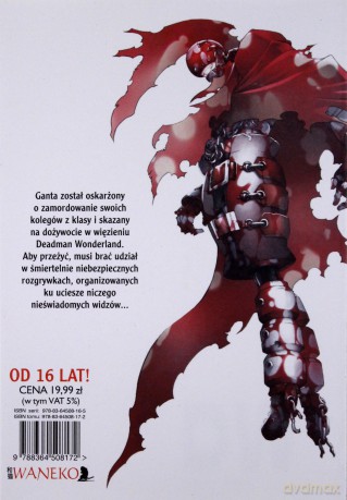 Deadman Wonderland (Tom 1) - Jinsei Kataoka, Kazuma Kondou [KOMIKS]