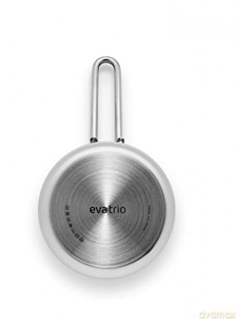 Eva Trio - Stainless Steel 3 pcs. Cookware set - 1.1 L - 2.2 L - 3.6 L