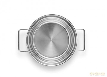 Eva Trio - Stainless Steel 3 pcs. Cookware set - 1.1 L - 2.2 L - 3.6 L