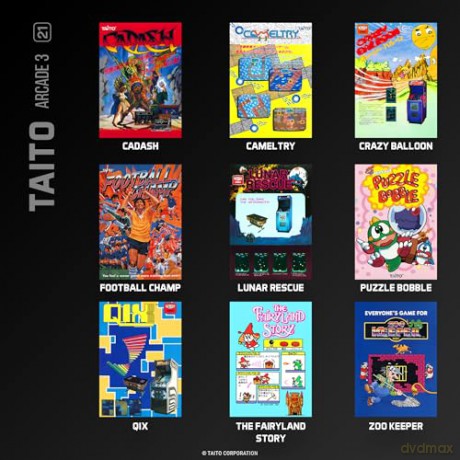 Evercade - Taito Arcade 3