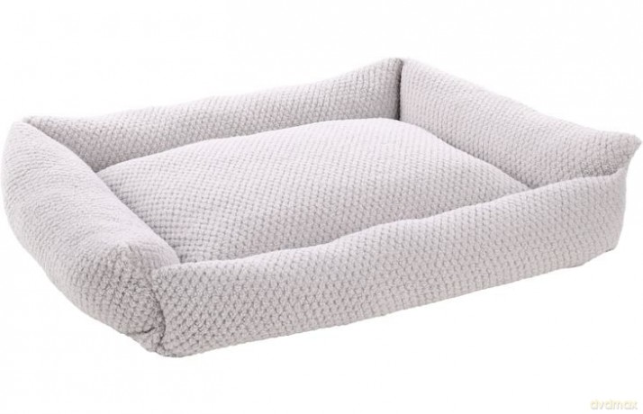 Flamingo - XXl Basket Jacquard Rectangle Grey -100cm
