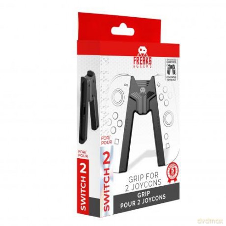 Freaks And Geeks - Grip for 2 joycons Switch 2 - Black