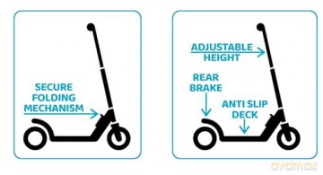 Frozen II - Foldable Scooter (60260)