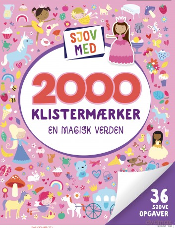 Fun with 2000 Stickers: A Magical World