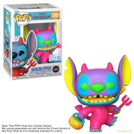 Funko Pop! - Vinyl Exclusive Stitch as Devil w/CH (91833) [FIGURKA]