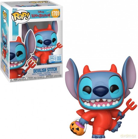 Funko Pop! - Vinyl Exclusive Stitch as Devil w/CH (91833) [FIGURKA]