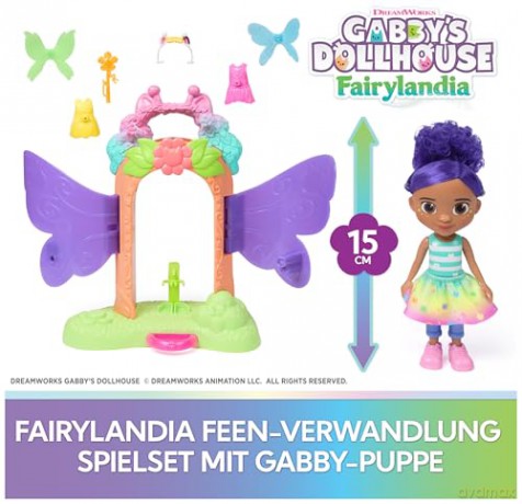 Gabby's Dollhouse - Fairy Magic Reveal Playset (6075629) [FIGURKA]