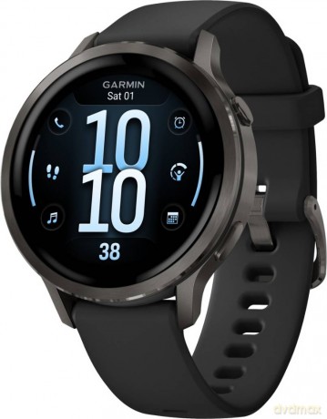 Garmin - Venu 4 41mm - black/slate black