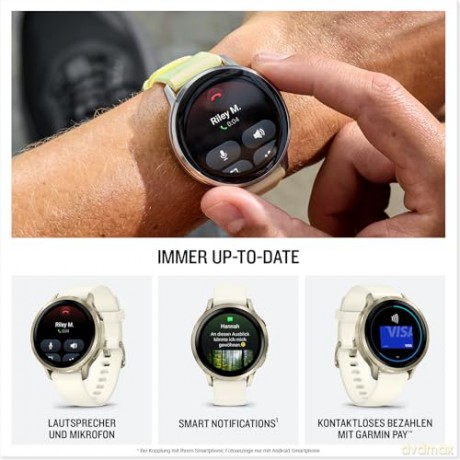 Garmin - Venu 4 41mm - black/slate black
